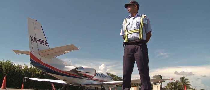 Protección directa de aeronave