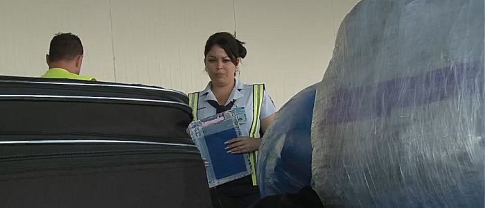 Cotejo de equipajes con pasajeros