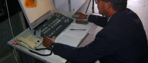 Inspección y registro de equipajes facturados