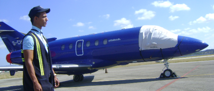 Protección directa de aeronaves